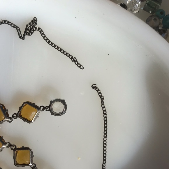 Make an offer citrine? Drop dangle necklace - Picture 3 of 5
